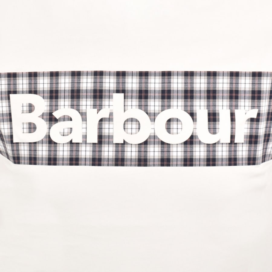 Image number 3 for Barbour Bancroft T Shirt Whisper White