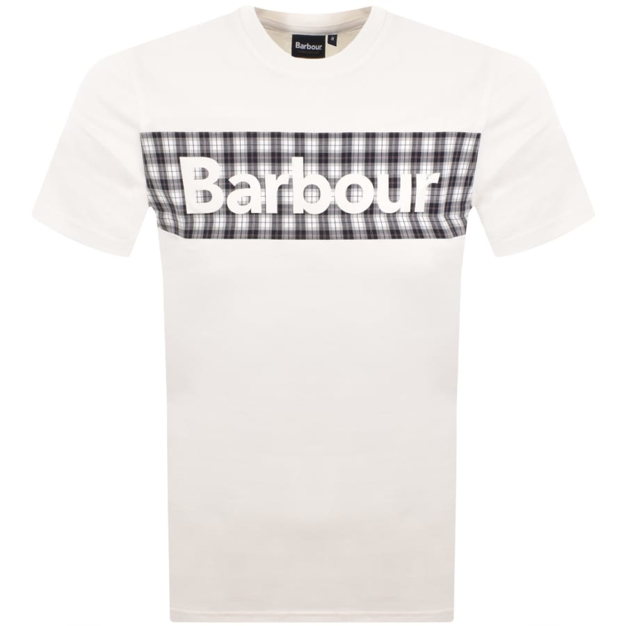Image number 1 for Barbour Bancroft T Shirt Whisper White