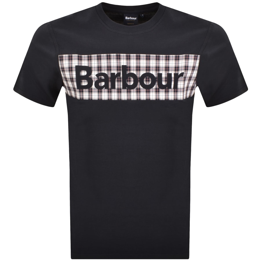 Image number 1 for Barbour Bancroft T Shirt Navy
