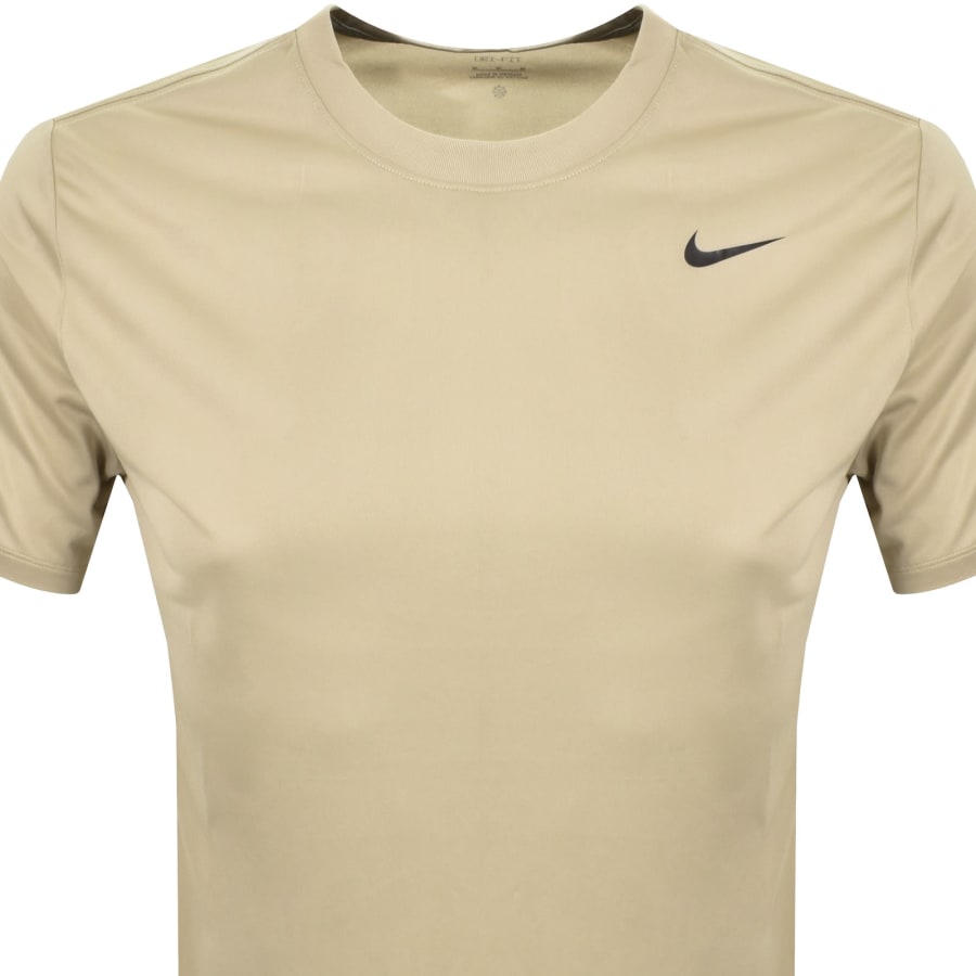 Image number 2 for Nike Training Dri Fit Legend T Shirt Khaki