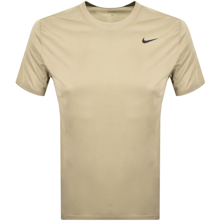 Image number 1 for Nike Training Dri Fit Legend T Shirt Khaki