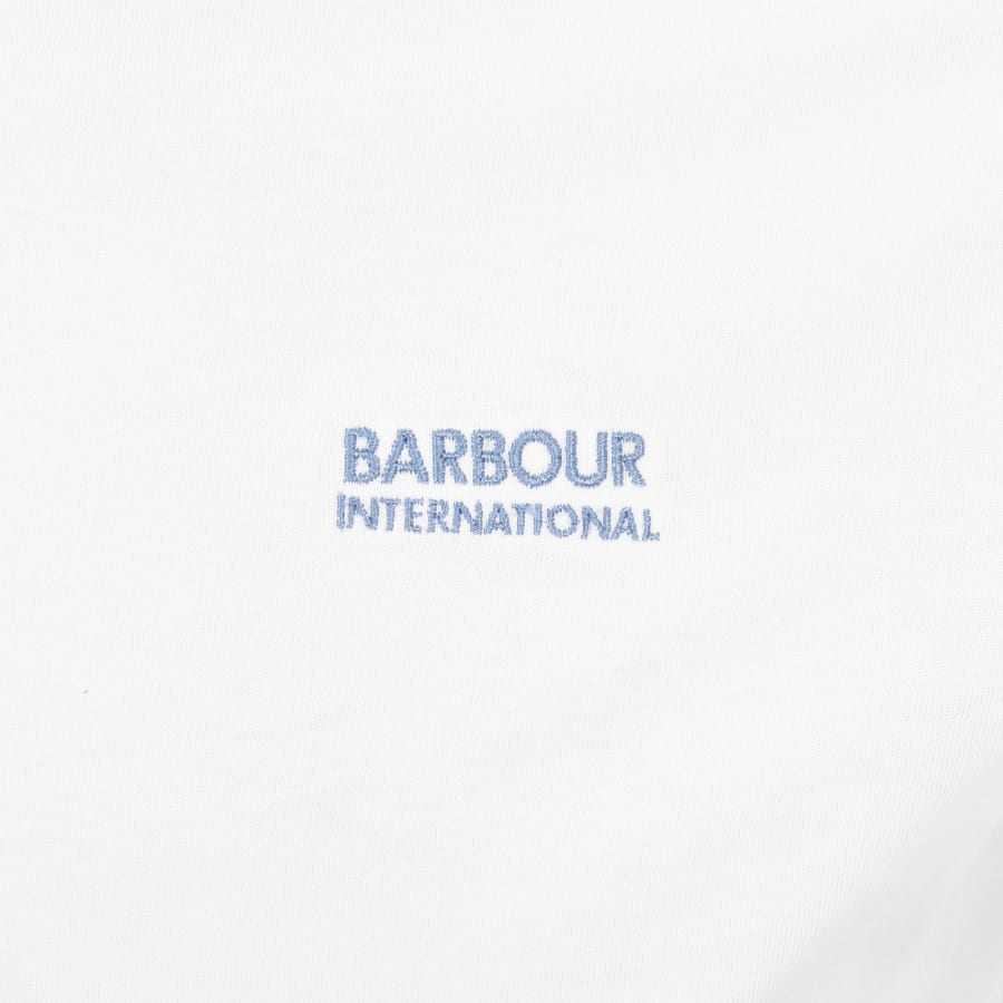 Image number 3 for Barbour International Bruce Tipped T Shirt White