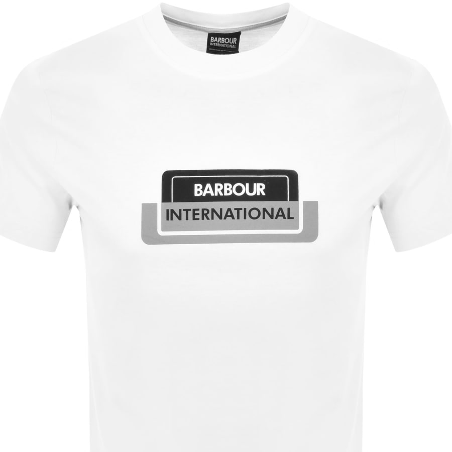 Image number 2 for Barbour International Optic T Shirt White