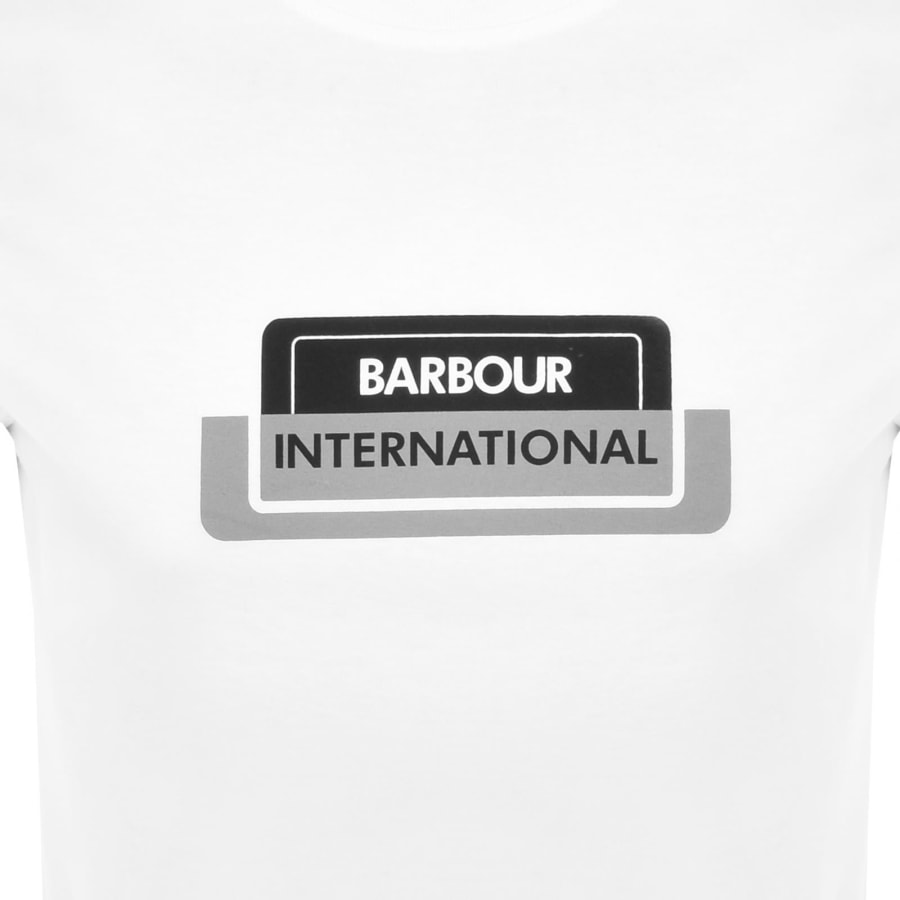 Image number 3 for Barbour International Optic T Shirt White