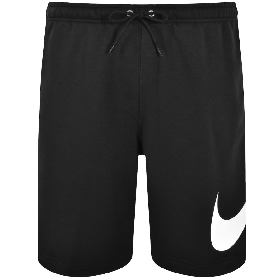 Image number 2 for Nike Club Fleece Shorts Black