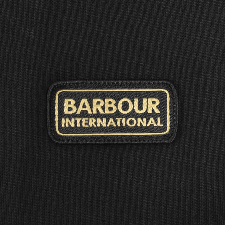 Image number 3 for Barbour International Donnington Hoodie Black