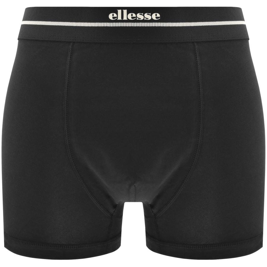 Image number 2 for Ellesse 3 Pack Ambria Trunks Black