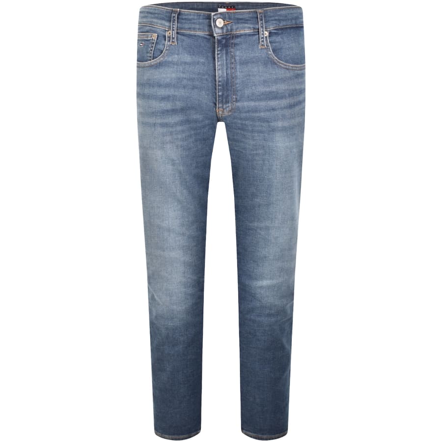 Image number 2 for Tommy Jeans Scanton Slim Fit Jeans Mid Blue