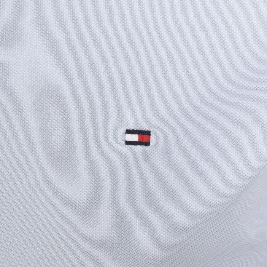 Image number 3 for Tommy Hilfiger Long Sleeved Polo T Shirt Blue