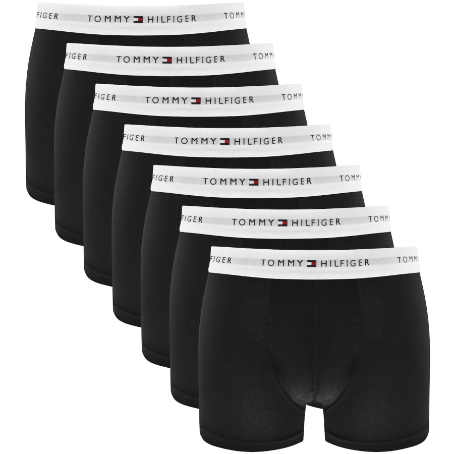 Image number 1 for Tommy Hilfiger Underwear 7 Pack Trunks