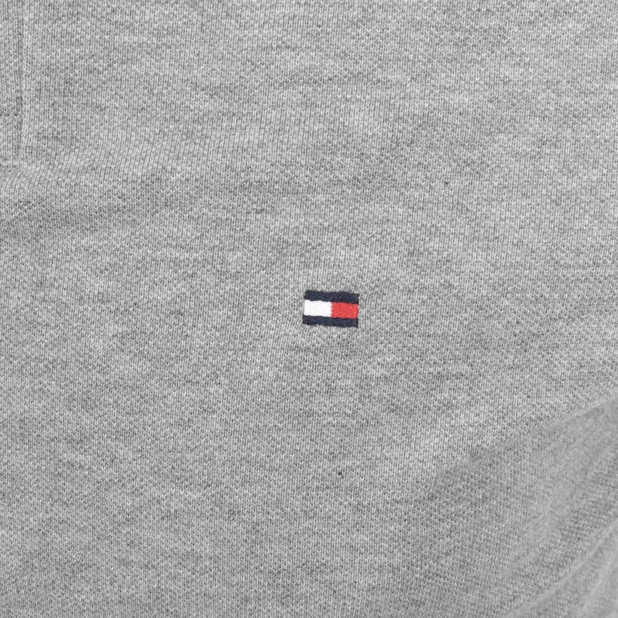 Image number 3 for Tommy Hilfiger Short Sleeved Polo T Shirt Grey