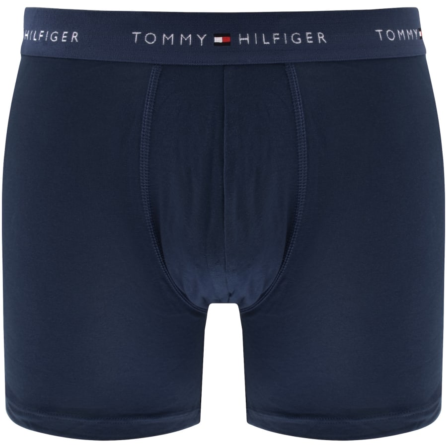 Image number 2 for Tommy Hilfiger 3 Pack Boxer Briefs Black