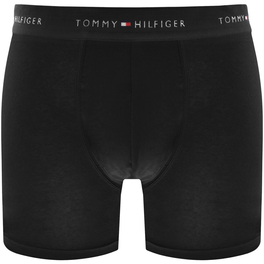 Image number 3 for Tommy Hilfiger 3 Pack Boxer Briefs Black