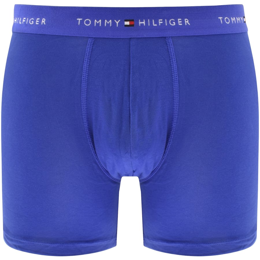 Image number 4 for Tommy Hilfiger 3 Pack Boxer Briefs Black