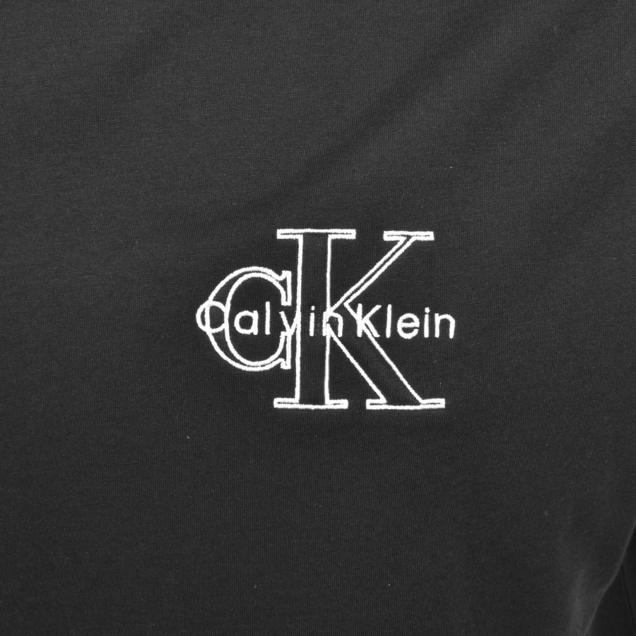 Image number 3 for Calvin Klein Jeans Relaxed Fit T Shirt Black