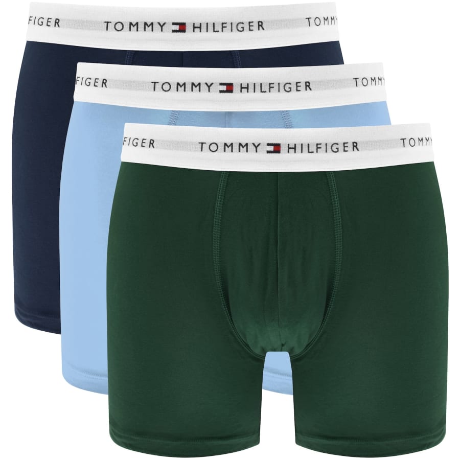 Image number 1 for Tommy Hilfiger Underwear 3 Pack Boxer Briefs