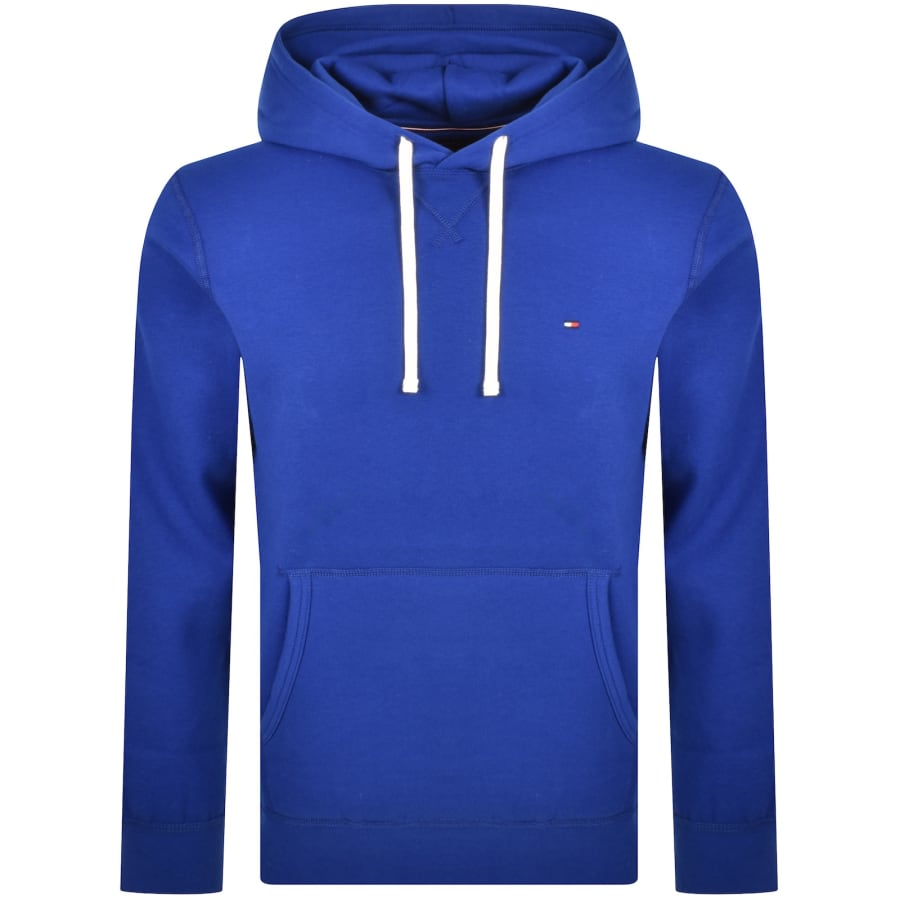 Image number 1 for Tommy Hilfiger Essential Fleece Hoodie Blue