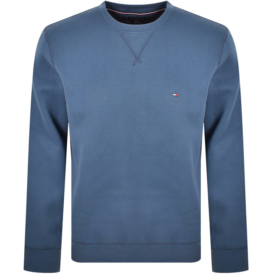 Image number 1 for Tommy Hilfiger Essential Fleece Sweatshirt Blue