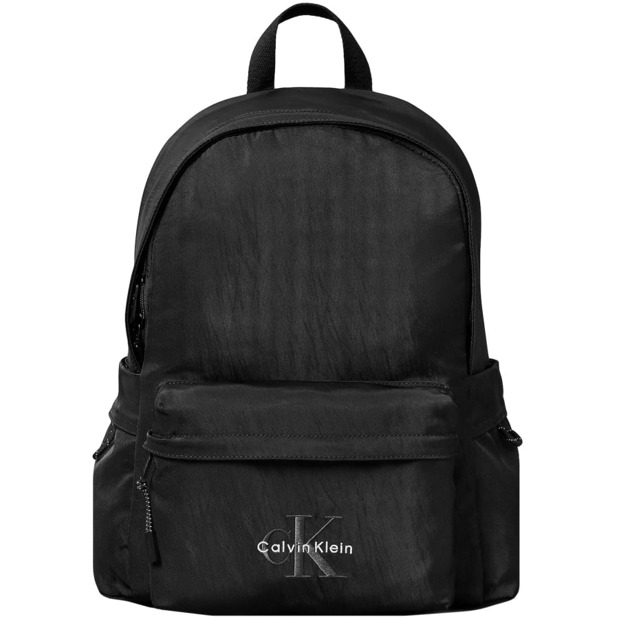 Image number 1 for Calvin Klein Bold Round Backpack Black