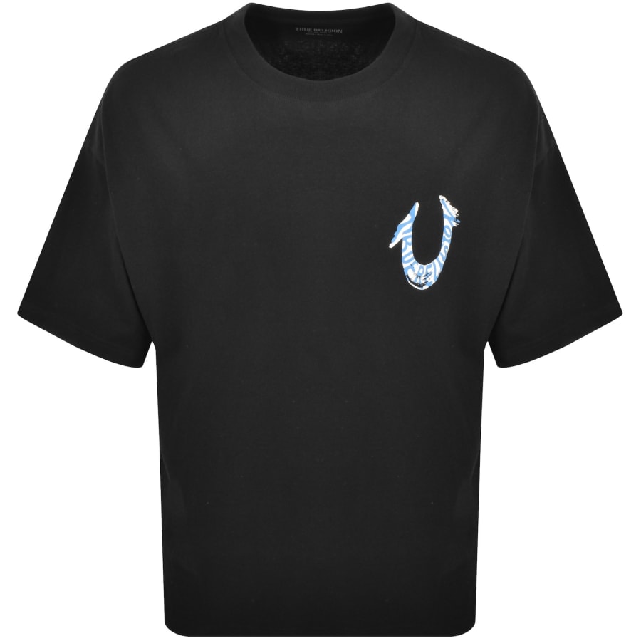 Image number 2 for True Religion Painted T Shirt Black