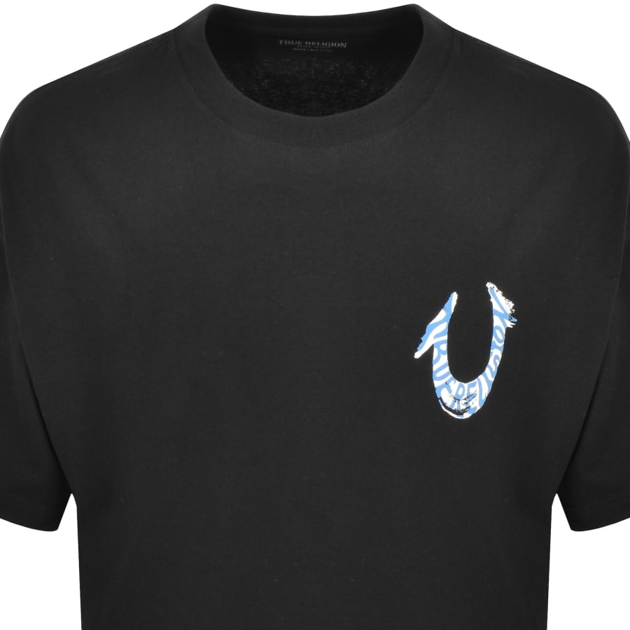 Image number 3 for True Religion Painted T Shirt Black