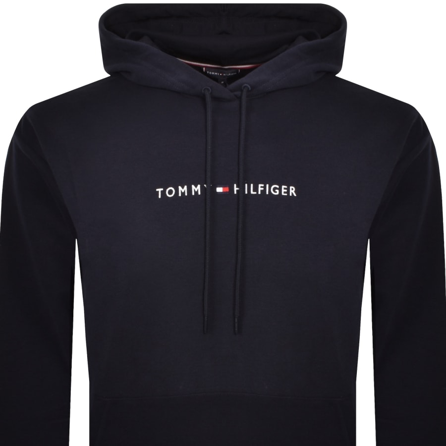Image number 2 for Tommy Hilfiger Overhead Hoodie Blue
