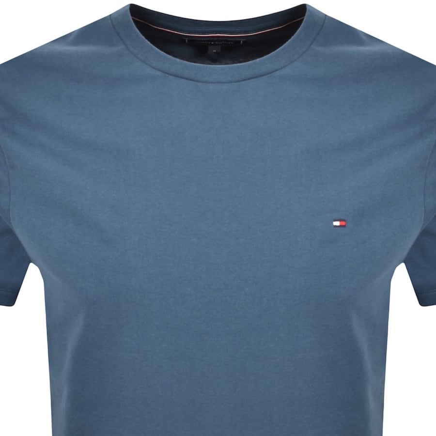 Image number 2 for Tommy Hilfiger Essential Solid T Shirt Blue