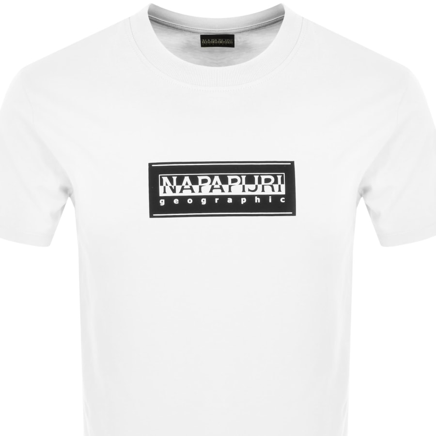 Image number 2 for Napapijri S Box T Shirt White