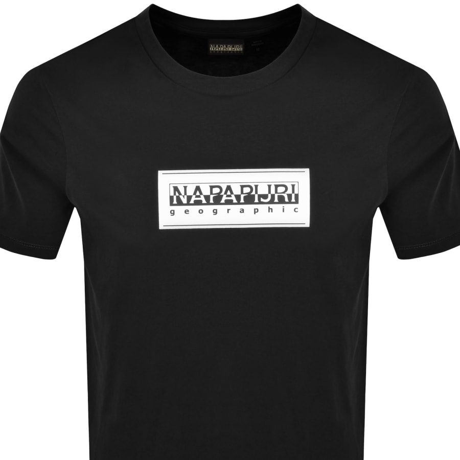 Image number 2 for Napapijri S Box T Shirt Black
