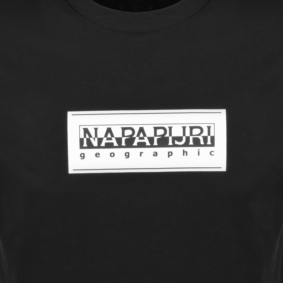 Image number 3 for Napapijri S Box T Shirt Black