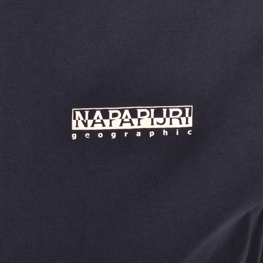 Image number 3 for Napapijri S Small Box T Shirt Navy
