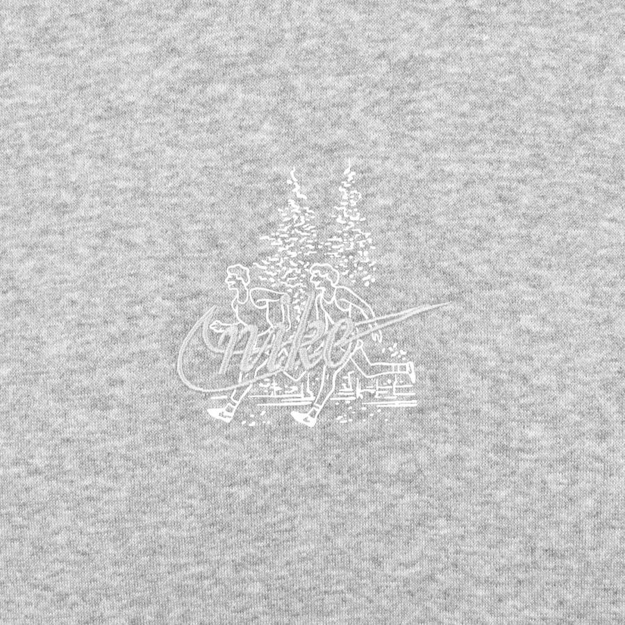 Image number 3 for Nike Run Reissue Hoodie Dark Grey Heather
