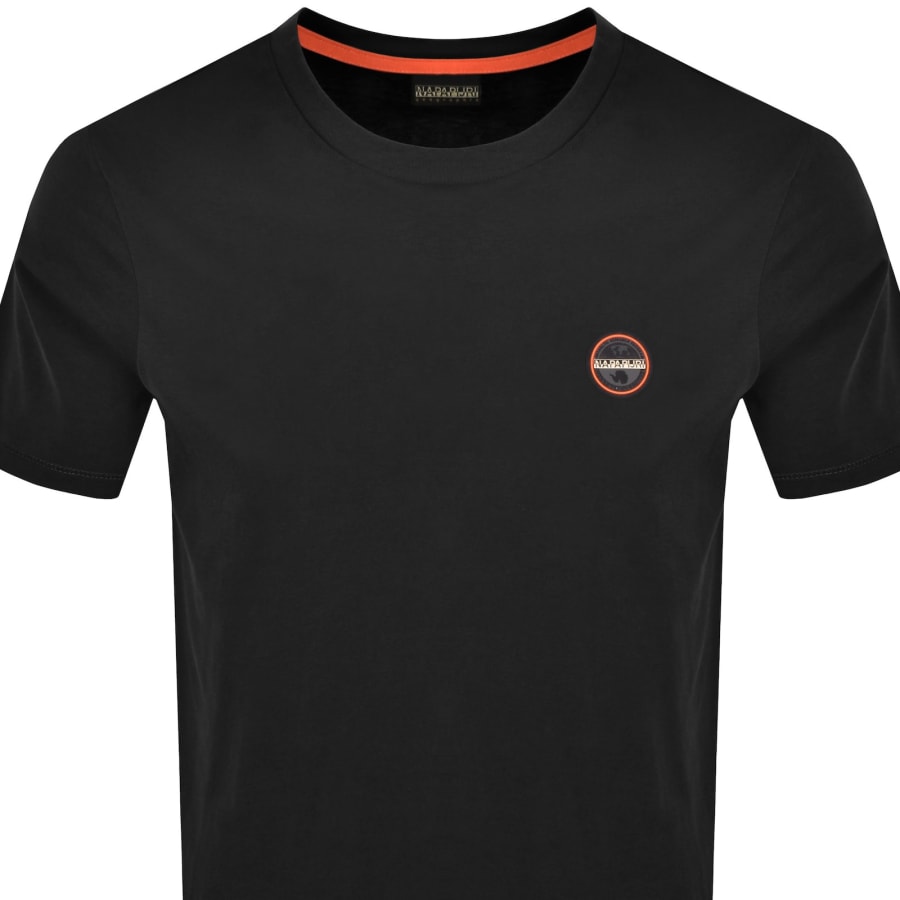 Image number 2 for Napapijri S Badge T Shirt Black