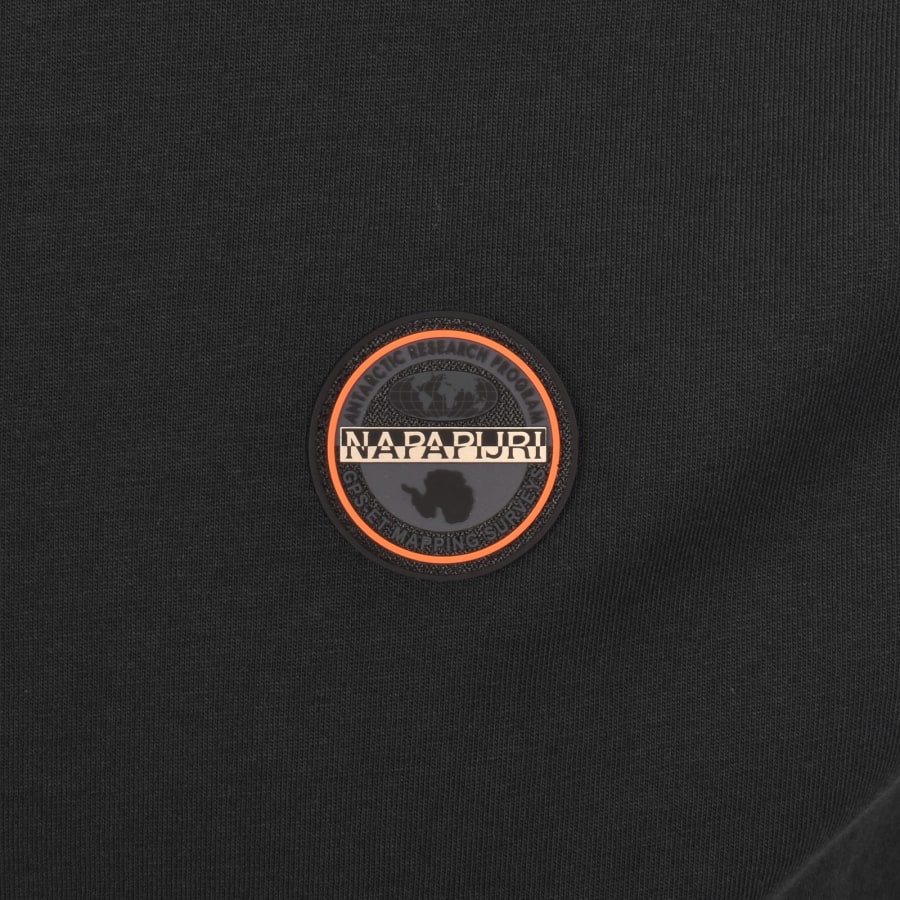 Image number 3 for Napapijri S Badge T Shirt Black