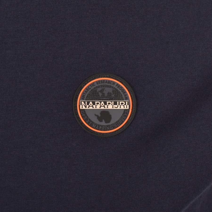 Image number 3 for Napapijri S Badge T Shirt Navy