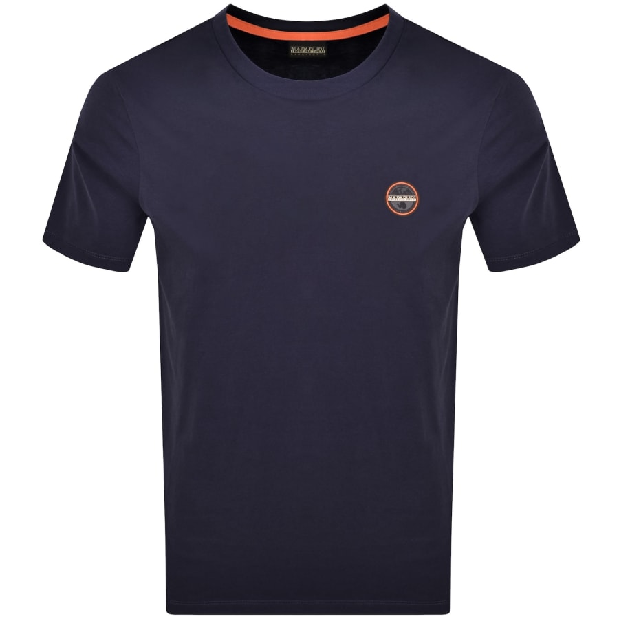 Image number 1 for Napapijri S Badge T Shirt Navy