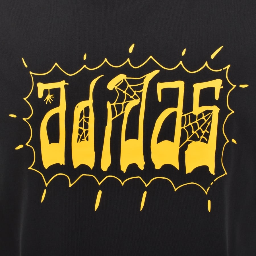 Image number 3 for adidas Originals Oversized Graphic T Shirt Black