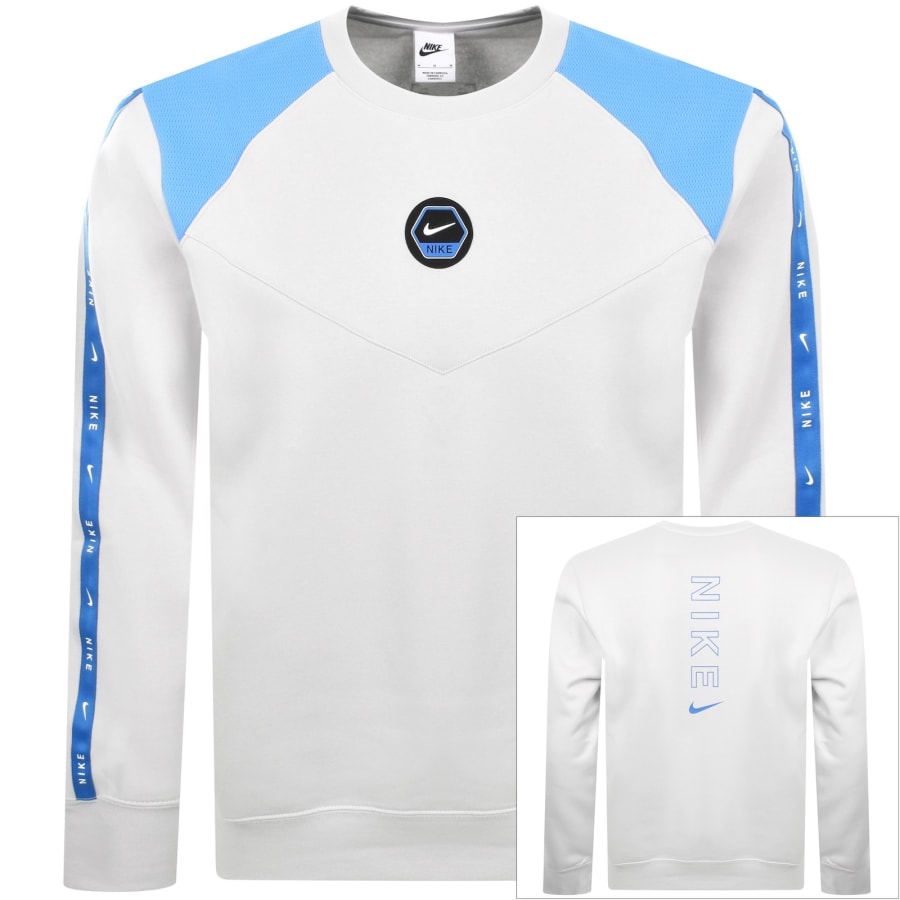 Image number 1 for Nike Sportswear Crew Neck Sweatshirt Grey