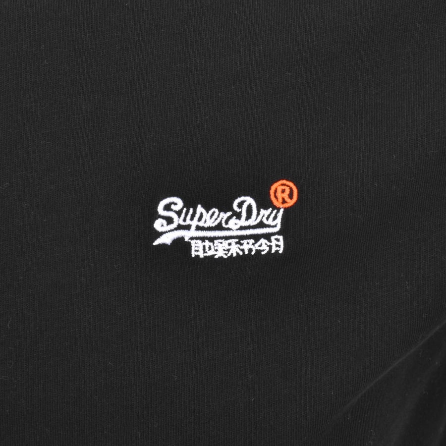 Image number 3 for Superdry Vintage Logo T Shirt Black