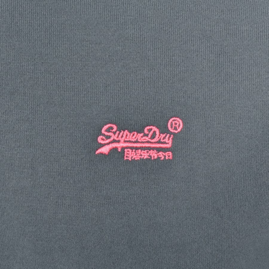 Image number 3 for Superdry Essential Logo Hoodie Blue