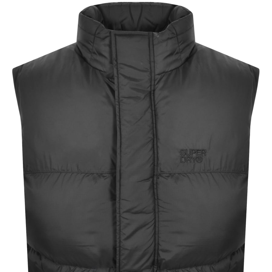 Image number 2 for Superdry Tech Padded Gilet Black