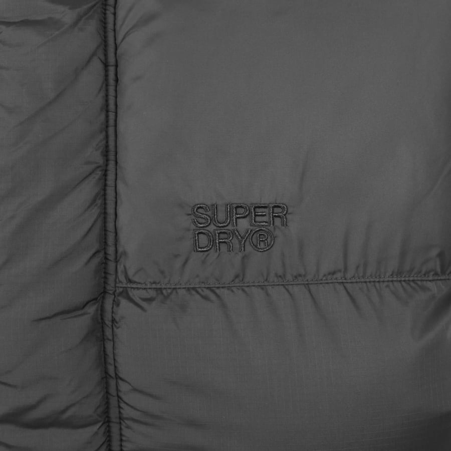 Image number 3 for Superdry Tech Padded Gilet Black