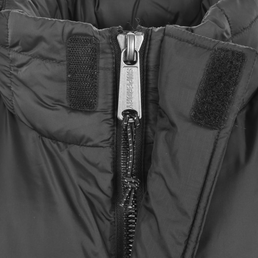 Image number 4 for Superdry Tech Padded Gilet Black