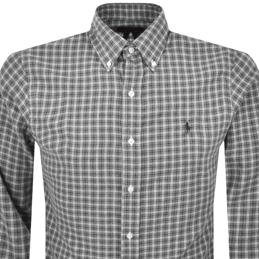 Image number 2 for Ralph Lauren Long Sleeve Shirt Grey