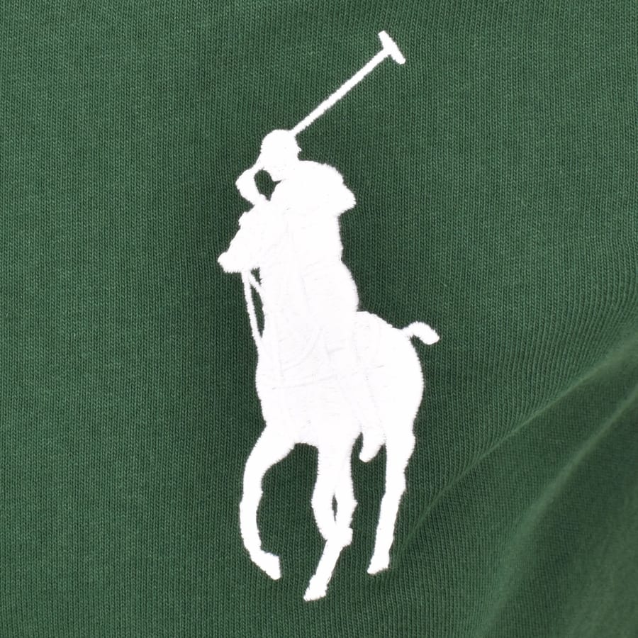 Image number 3 for Ralph Lauren Crew Neck Slim Fit T Shirt Green