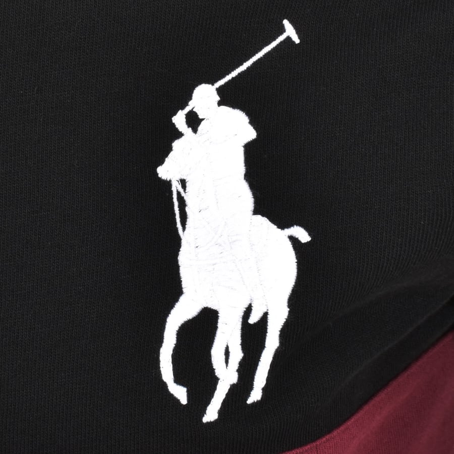 Image number 3 for Ralph Lauren Crew Neck Slim Fit T Shirt Black