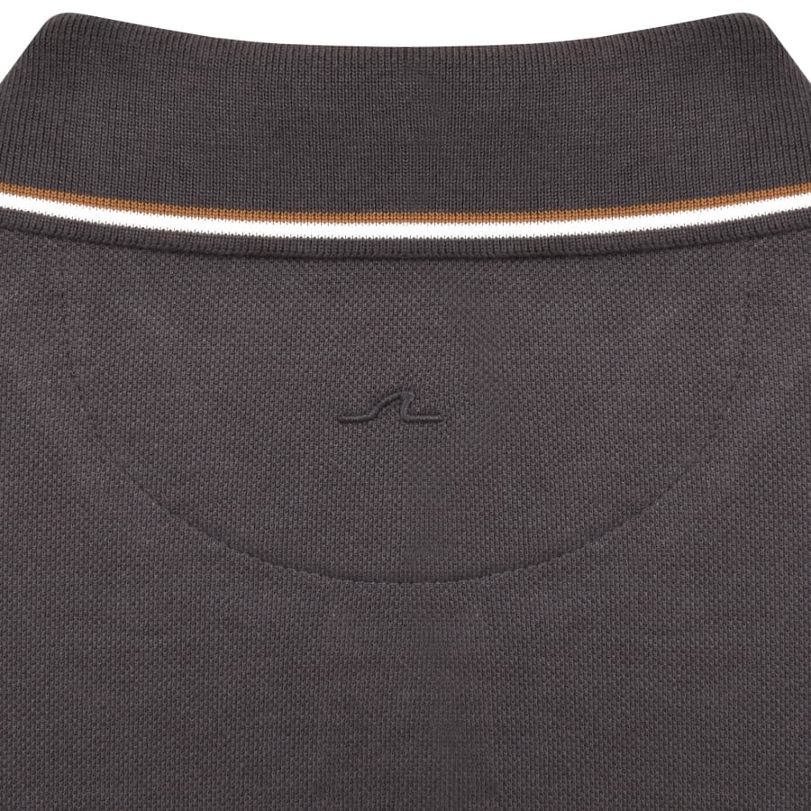 Image number 5 for Paul And Shark Polo T Shirt Charcoal Grey