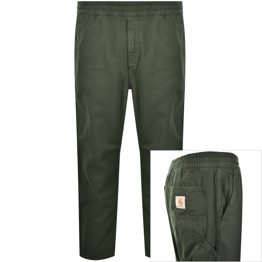 Image number 1 for Carhart Flint Trousers Green
