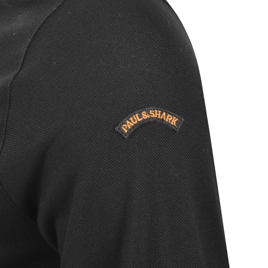 Image number 4 for Paul And Shark Polo T Shirt Black