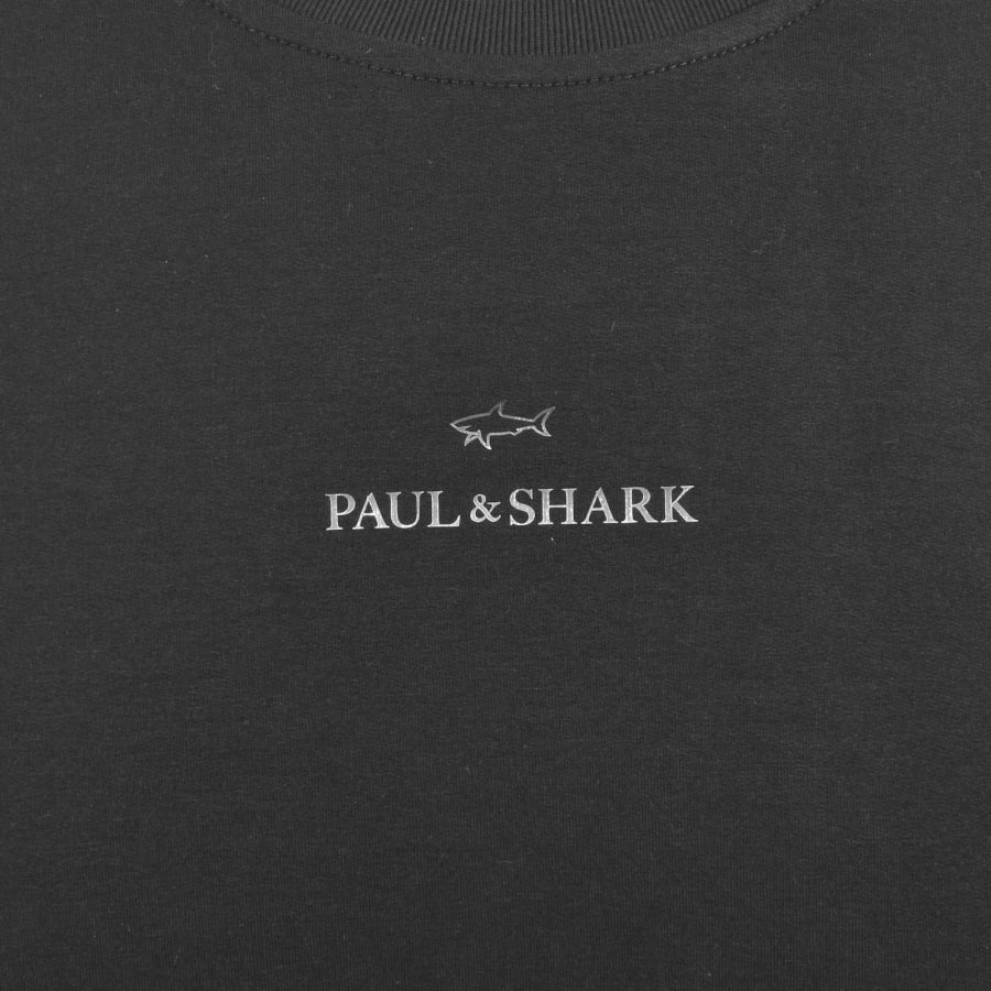 Image number 3 for Paul And Shark Logo Sweatshirt Black
